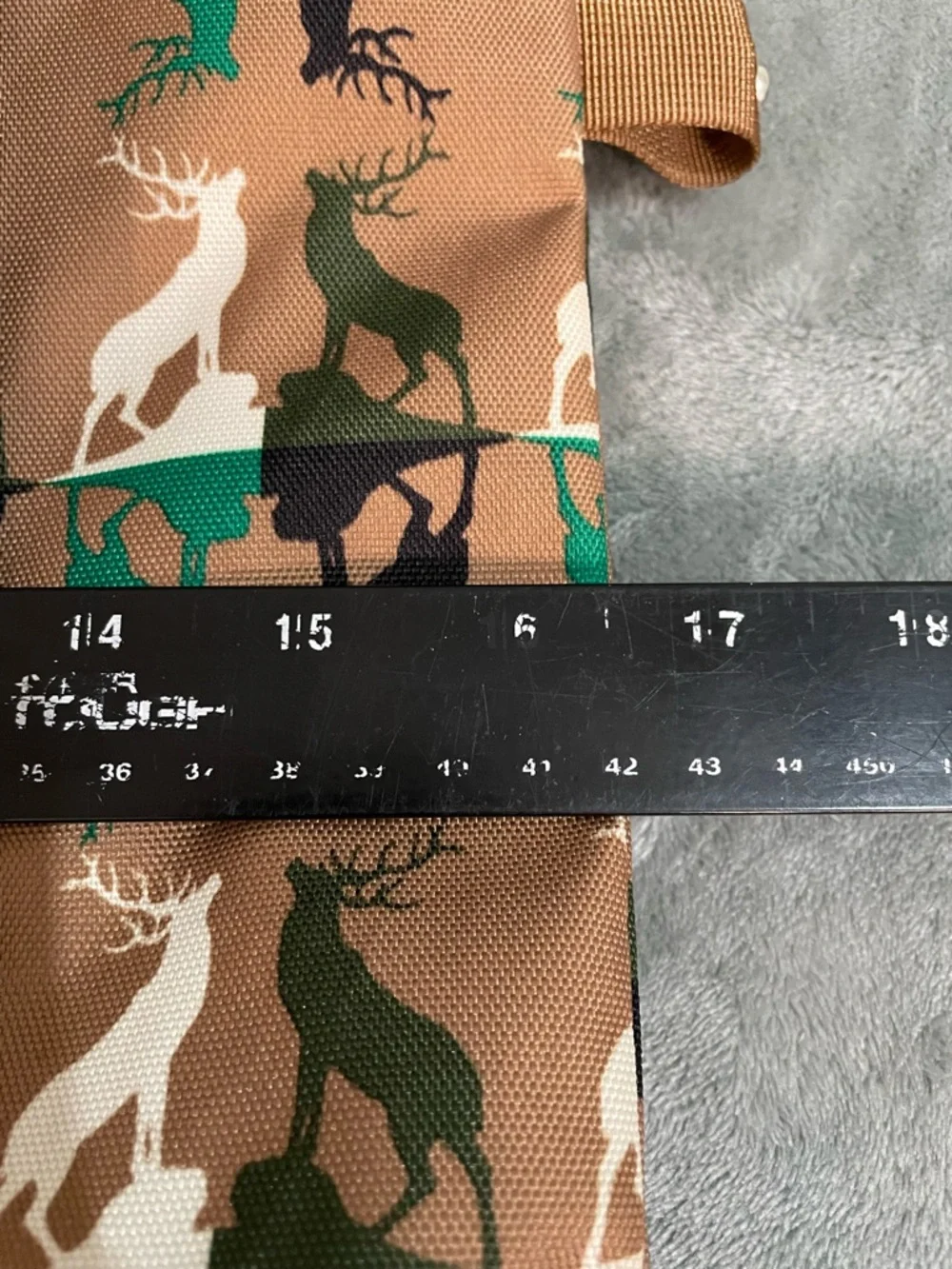 KAVU True Outdoor Wear Canvas Rucksack Backpack Wild Buck Deer Camo